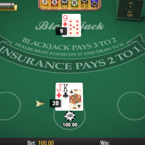 بلاك جاك اون لاين مجانا Free Online Blackjack